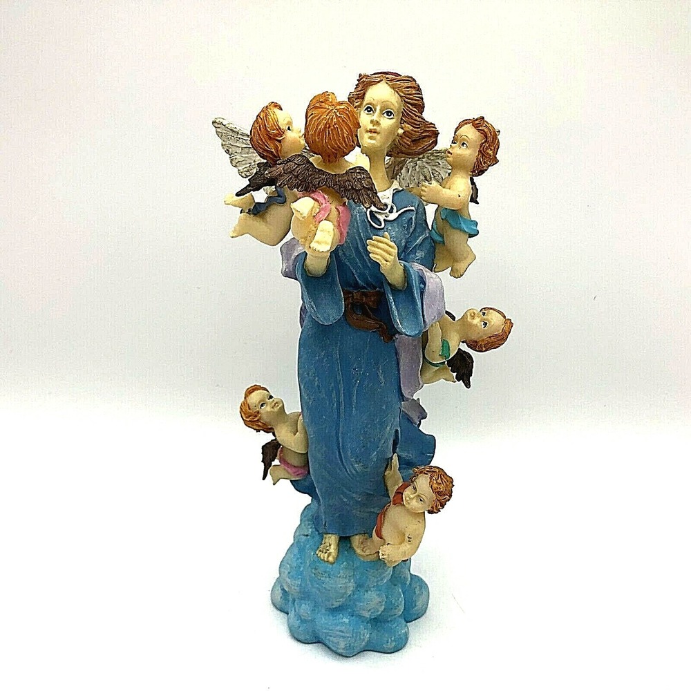 Premier Collection Vintage Polyresin Angel 11" Margaret Woodland First Flight